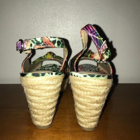 DressBarn Tropical Wedges - Picture 6 of 8